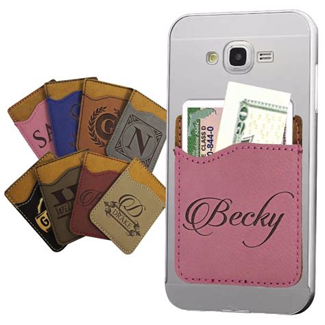 cell phone case with business card holder|customizable card holder for phone.